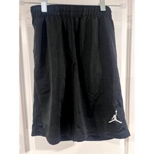 Kids Small (8/10) Nylon Air Jordan Shorts Black elastic waist